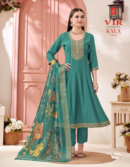 Vir kala vol 8 kurtis wholesale in mumbai